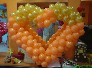 μπαλόνια  για  αρραβώνα